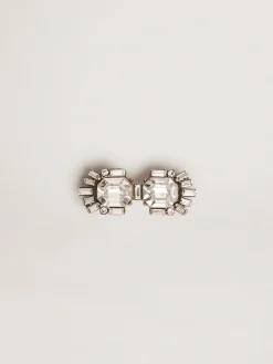 Outlet Acessório para cadarço cor ouro velho com cristais MULHER Jewels|Joias