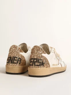 Cheap Ball Star com estrela de couro metálico e talão de glitter MULHER Beachwear|Ball Star