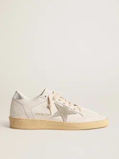 Best Ball Star com estrela de suede e talão de couro metálico MULHER Beachwear|Ball Star