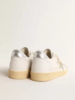 Best Ball Star com estrela de suede e talão de couro metálico MULHER Beachwear|Ball Star