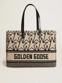 Online Bolsa California feminina East-West de jacquard de lã branco-leite MULHER Bolsas de ombro|Bolsas de mão