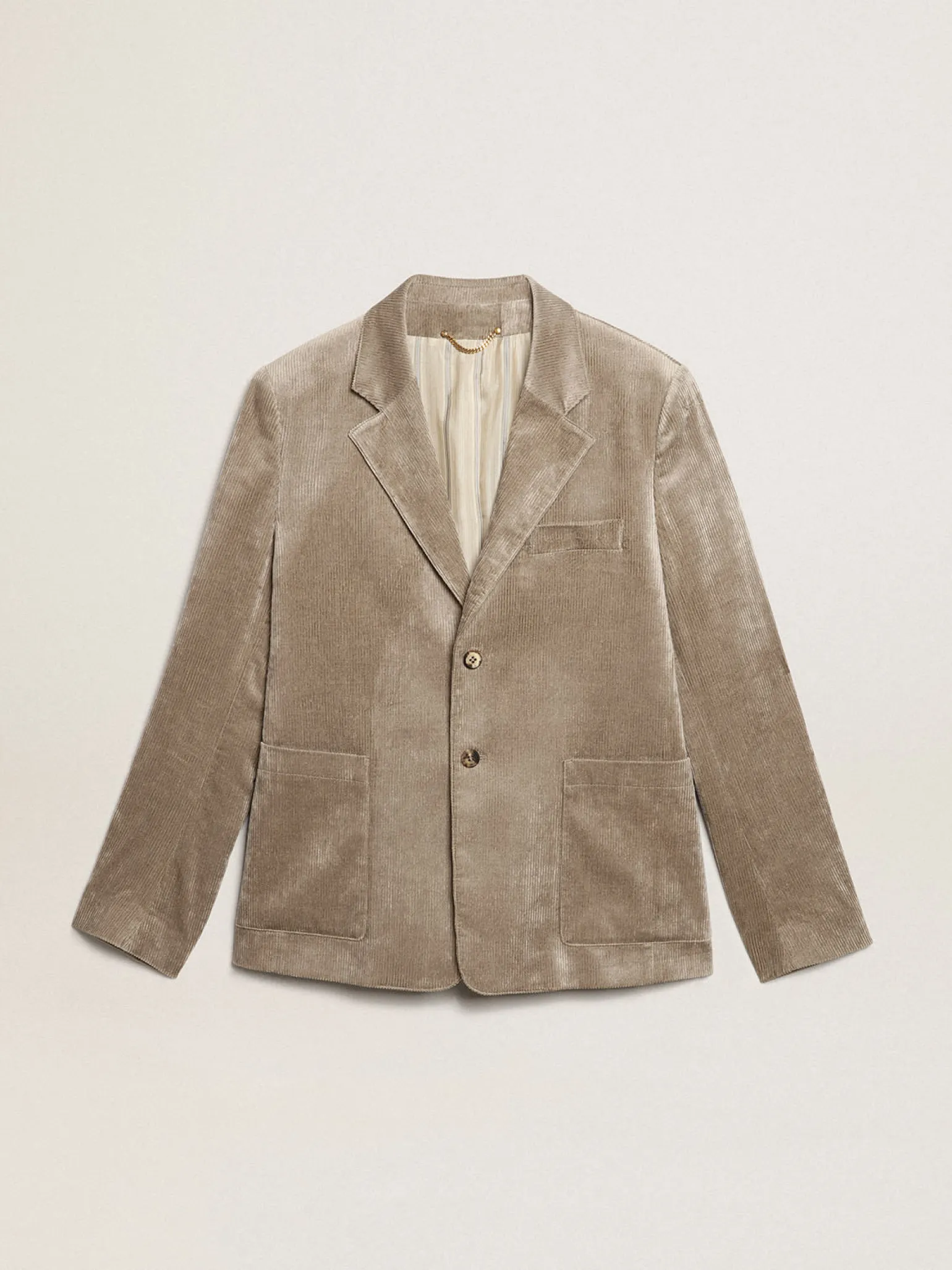 Sale Boxy-fit single-breasted blazer in cotton Blazers