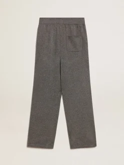 Online Calça de jogging feminina misto caxemira cinza MULHER Jeans e calças