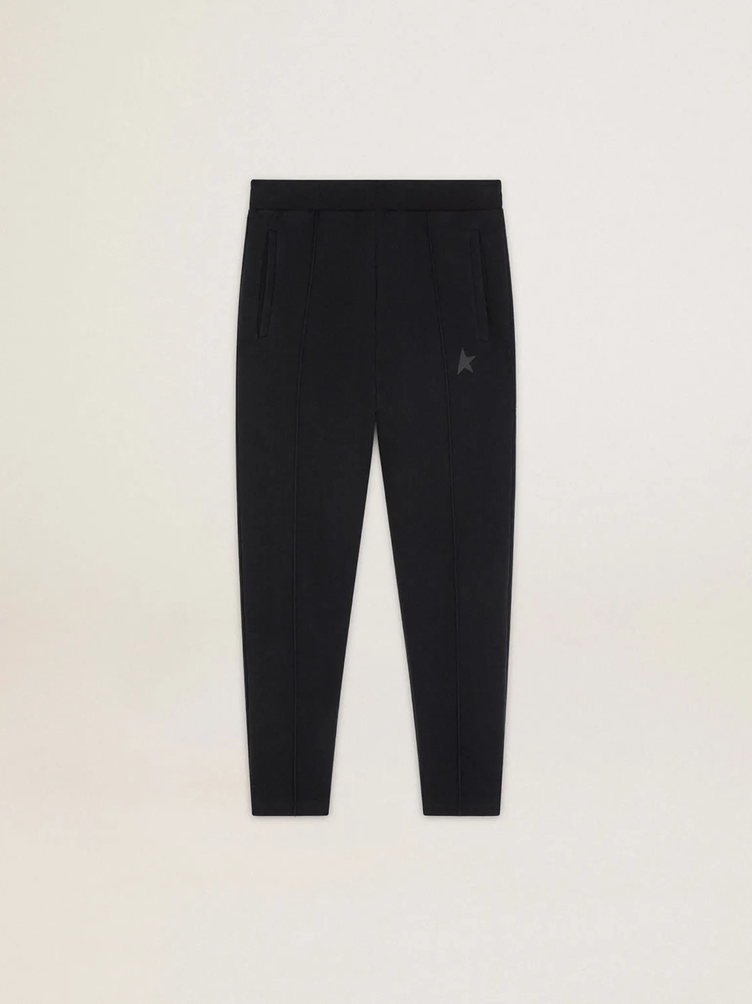 Outlet Calça de jogging masculina preta com estrela na frente Jeans e calças