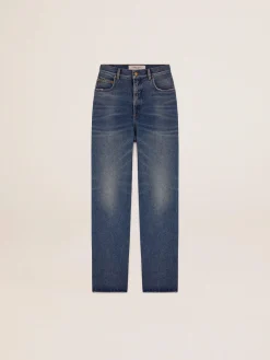 Flash Sale Calça jeans feminina com lavagem média MULHER Jeans e calças