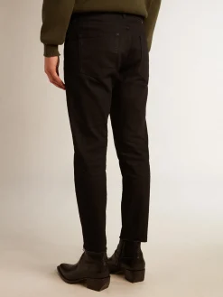 Cheap Calça jeans masculina skinny preta Jeans e calças