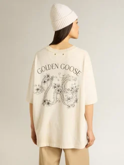 Outlet Camiseta CNY cor branco usado MULHER Camisetas|Camisetas
