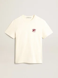 Shop Camiseta Masculina na cor branco heritage com logo CNY Camisetas