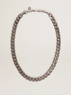 Best Sale Colar de corrente masculino cor prata antiga Jewels
