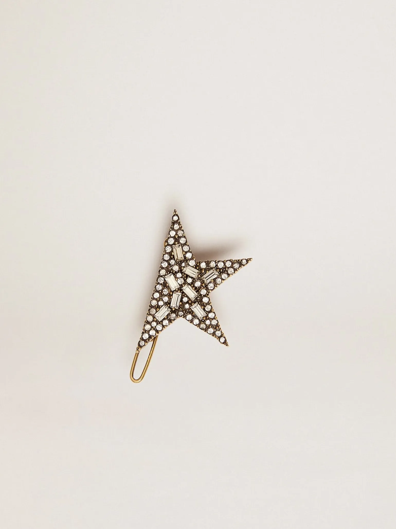 Clearance Fecho de cadarço com grampo Star cor ouro velho MULHER Jewels|Joias