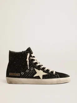 Shop Francy Penstar LTD de glitter com estrela marfim e talão preto MULHER Francy