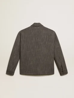 Shop Jaqueta coach masculina em misto lã Casacos e blusões