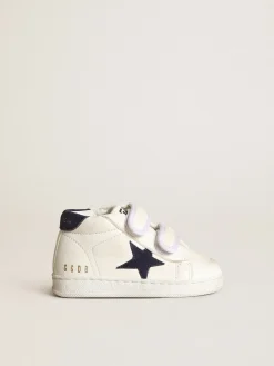 Flash Sale June de napa com estrela e talão de suede azul-escuro Meninas pequenas (1-3 anos)|Meninos pequenos (1-3 anos)