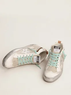 Shop Mid Star Feminino com estrela prateada e lista de couro cavalinho leopardo MULHER Mid Star