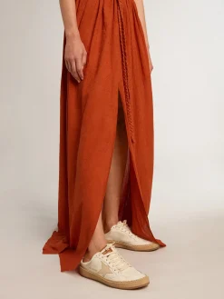 Online Mule Ball Star LTD com estrela de couro bege e borda de ráfia MULHER Beachwear|Ball Star