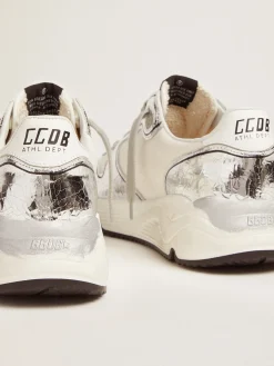 Shop Running Sole feminino prateado e branco MULHER Running Sole