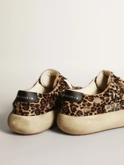 Online Space-Star masculino de cavalinho leopardo com estrela e talão pretos Space-Star