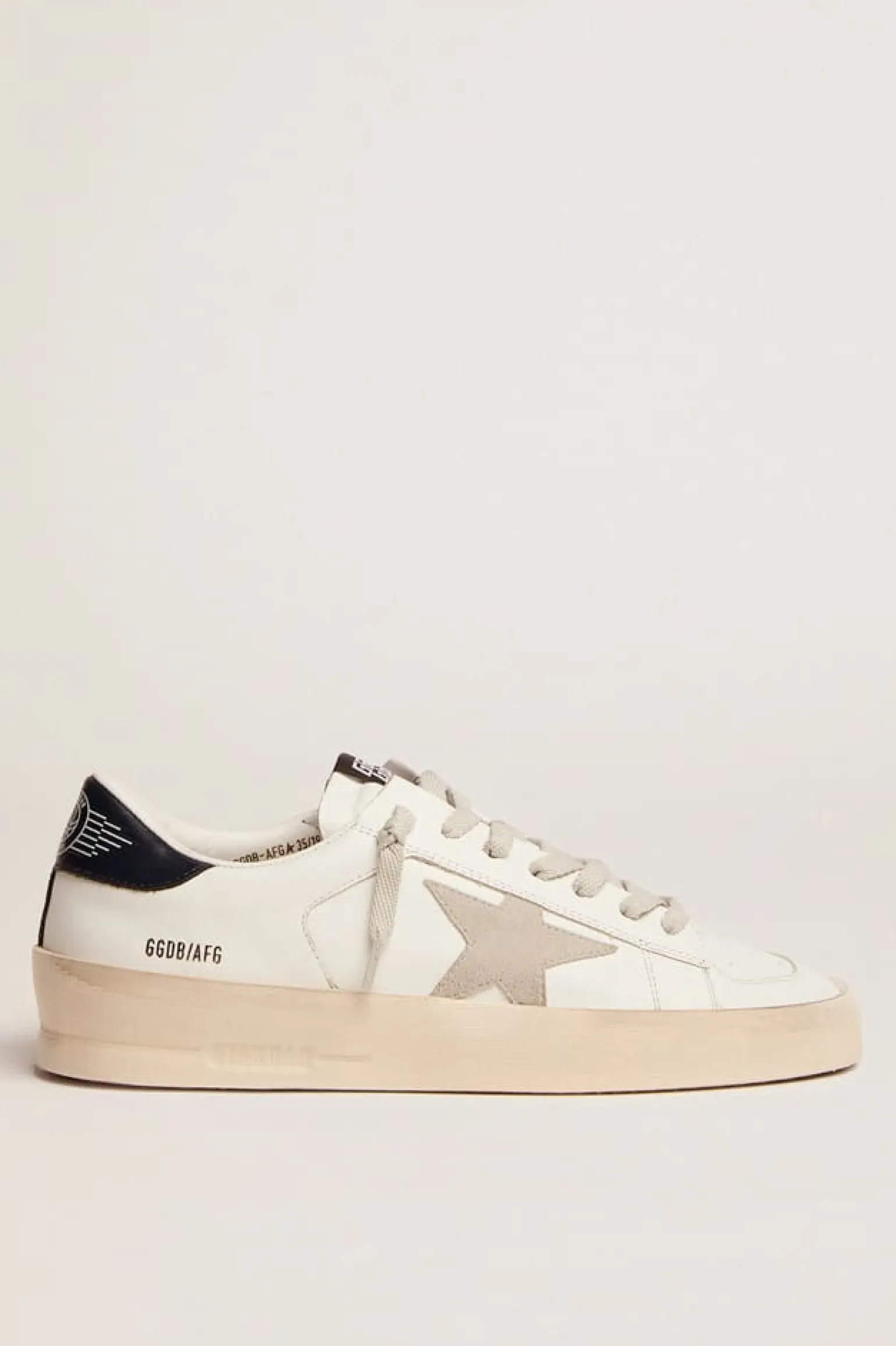 Shop Stardan Feminino com estrela de suede gelo e talão preto MULHER Stardan