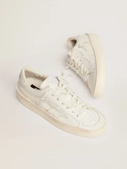 Cheap Stardan feminino de couro branco MULHER Stardan