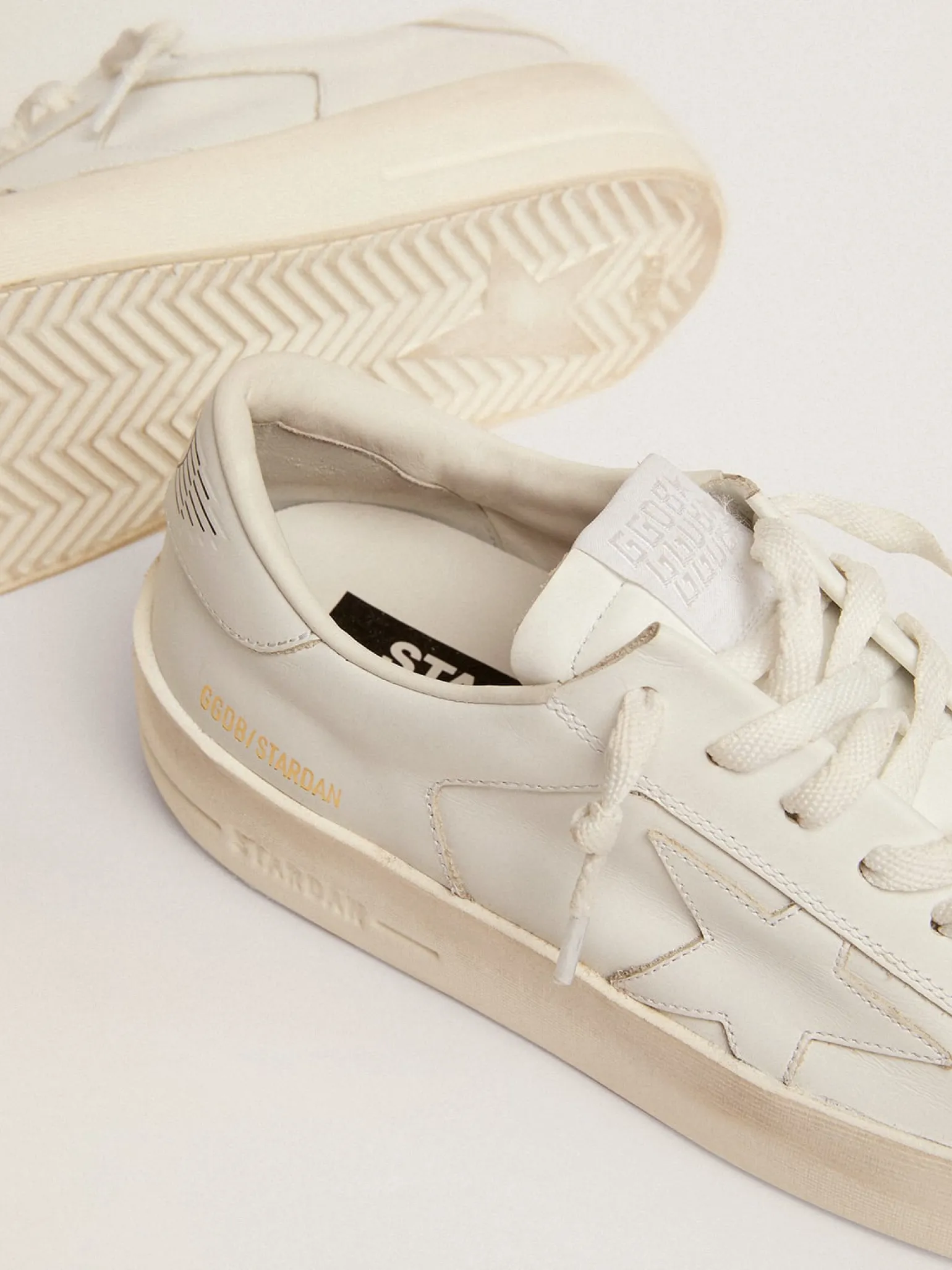 Cheap Stardan feminino de couro branco MULHER Stardan