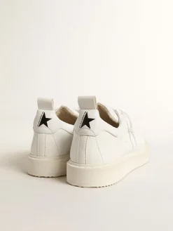 Cheap Starter Feminino com base vegetal e estrela e talão brancos MULHER Starter