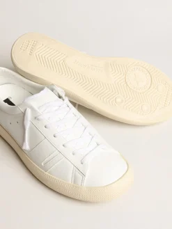 Clearance Tênis Yatay Model 1B sustentável com cabedal branco realizado em material biobaseado e Y branco MULHER Sustentável|Sustentável