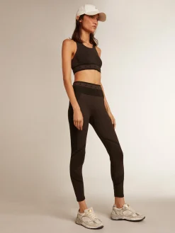 Sale Top esportivo preto MULHER Beachwear|Camisetas