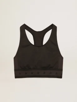 Sale Top esportivo preto MULHER Beachwear|Camisetas