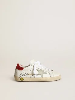 Best Young Super-Star com estrela de suede cinza Meninas (4-10 anos)|Meninos (4-10 anos)